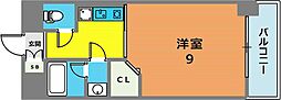グレンパーク兵庫駅前 1Kの間取図画像