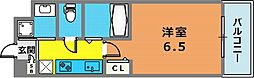HarumaFlat 1Kの間取図画像