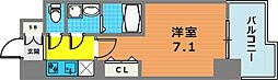 ワールドアイ神戸元町ヒルズ 1Kの間取図画像