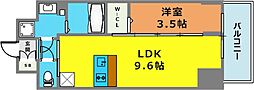 MAISHIN神戸三宮EAST 1LDKの間取図画像