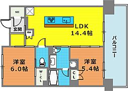 ジオ神戸三宮 5階