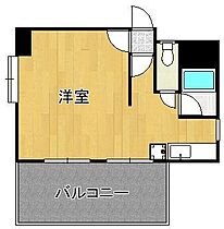 ルフラン東新町  ｜ 福岡県北九州市門司区東新町1丁目（賃貸マンション1R・8階・25.00㎡） その2