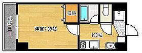 吉野町ワンルームマンション  ｜ 福岡県北九州市小倉北区吉野町（賃貸マンション1K・2階・21.90㎡） その2