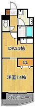 ベイプレイス小倉  ｜ 福岡県北九州市小倉北区浅野2丁目（賃貸マンション1DK・10階・32.51㎡） その2