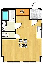 内山パークビル  ｜ 福岡県北九州市小倉北区中津口2丁目（賃貸マンション1R・1階・33.00㎡） その1