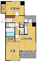 パレス小倉  ｜ 福岡県北九州市小倉北区砂津2丁目（賃貸マンション2LDK・5階・50.00㎡） その2