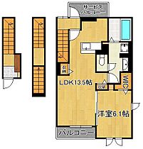 Ｓｔ．Ｈｅａｒｔ小倉　Ｎ  ｜ 福岡県北九州市小倉北区上富野1丁目（賃貸アパート1LDK・3階・55.30㎡） その2