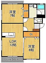 エクセルシティ門司A棟  ｜ 福岡県北九州市門司区大里東2丁目（賃貸マンション2LDK・3階・59.04㎡） その2