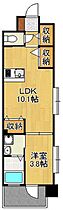 ギャラン柳町  ｜ 福岡県北九州市門司区柳町1丁目（賃貸マンション1LDK・2階・34.81㎡） その2