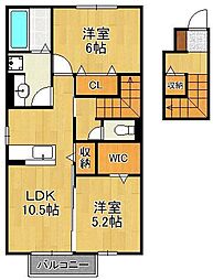 ヴィルヌーブ門司 2階
