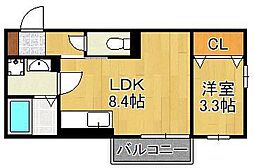 ヴェラ下富野 2階