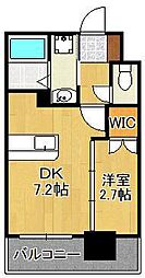 コンダクトレジデンスKONYA 1DKの間取図画像