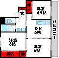 ビレッジハウス水巻14階3.4万円
