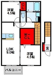 ウィット緑ケ丘 2階