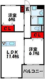 グランチェスタII 1階