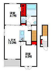 ハウスビバルディA 2階