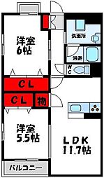 プレステージ岡垣 2階