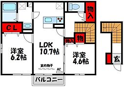 ブリーズメゾンA棟 2階/202