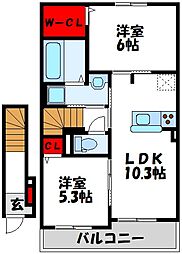 リバーサイドヴィラII 2階/202
