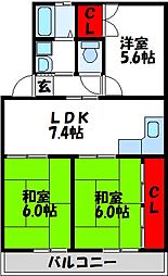 JR鹿児島本線 赤間駅 徒歩33分 2階/-