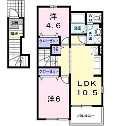 ウェイホームあまづつみB 2階/-