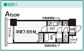 Nasic仙台東口 811 ｜ 宮城県仙台市宮城野区小田原弓ノ町102-19（賃貸マンション1K・8階・24.87㎡） その2