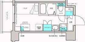 キャンパスヴィレッジ元住吉テラス 908 ｜ 神奈川県川崎市中原区木月１丁目3-21（賃貸マンション1R・9階・13.76㎡） その2