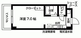 メジログランデ星ヶ丘 202 ｜ 愛知県名古屋市千種区星が丘山手1021（賃貸マンション1K・2階・20.67㎡） その2