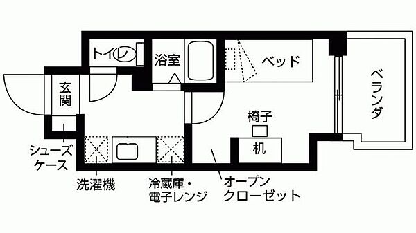 KDXレジデンス神戸元町（旧リビオセゾン神戸元町） 1301｜兵庫県神戸市中央区北長狭通５丁目(賃貸マンション1R・13階・18.30㎡)の写真 その2