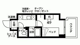 KDXレジデンス神戸元町（旧リビオセゾン神戸元町） 1010 ｜ 兵庫県神戸市中央区北長狭通５丁目1-5（賃貸マンション1R・10階・18.25㎡） その2