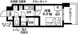 NDG 博多駅南 by Nudge’one. 9階1Kの間取り