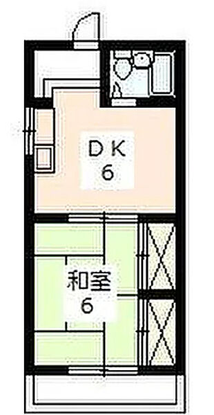 ホワイトキャッスルII 103｜静岡県浜松市中央区入野町(賃貸アパート1DK・1階・26.40㎡)の写真 その2