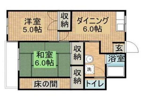 めぞんどぴゅあ 2Ａ｜静岡県浜松市中央区蜆塚３丁目(賃貸アパート2DK・2階・49.08㎡)の写真 その2