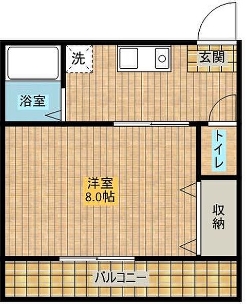 ウィズステージさくら 105｜静岡県浜松市中央区和合町(賃貸アパート1K・1階・26.44㎡)の写真 その2