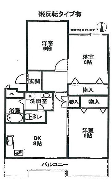 セントラルハイツB棟 312｜静岡県湖西市ときわ１丁目(賃貸マンション3DK・3階・59.16㎡)の写真 その2