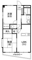 フェリス南平 205 ｜ 静岡県浜松市中央区入野町（賃貸マンション2LDK・2階・52.89㎡） その2