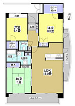 メゾン・ヴァンベール広沢B 207 ｜ 静岡県浜松市中央区広沢２丁目（賃貸マンション3LDK・2階・94.21㎡） その2