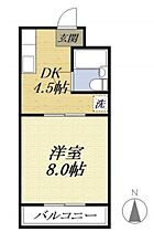 ハイツベア細江 103 ｜ 静岡県浜松市浜名区細江町気賀（賃貸マンション1DK・1階・25.92㎡） その2