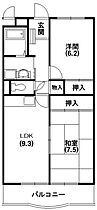 メゾンコスモス 302 ｜ 静岡県浜松市中央区高丘北２丁目（賃貸マンション2LDK・3階・55.41㎡） その2