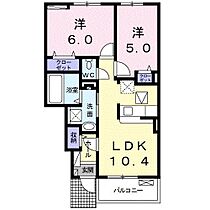 ビサイド・リヴァー 102 ｜ 静岡県浜松市中央区芳川町（賃貸アパート2LDK・1階・49.60㎡） その2