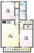 シャトージュネスB 102 ｜ 静岡県浜松市中央区半田山４丁目（賃貸アパート2LDK・1階・53.70㎡） その2