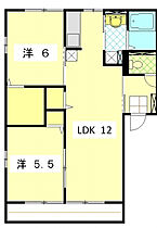 エヴァーグリーン 201 ｜ 静岡県浜松市中央区市野町（賃貸アパート2LDK・2階・55.12㎡） その2