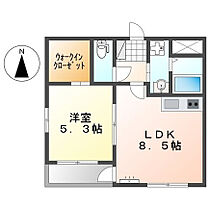 メルヴェユーイーグル 206 ｜ 静岡県湖西市鷲津（賃貸アパート1LDK・2階・34.21㎡） その2