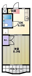 間取図画像 1DK
