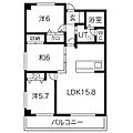 ライフ第5マンション大平台4階9.5万円