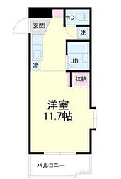 間取図画像 ワンルーム