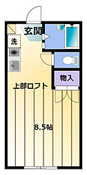 パレス東名II 2階