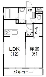 ラヴィベール中島 2階/205