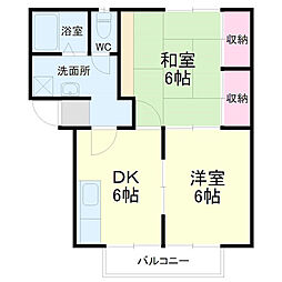 ハピネスM 2階