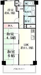 間取図画像 3LDK